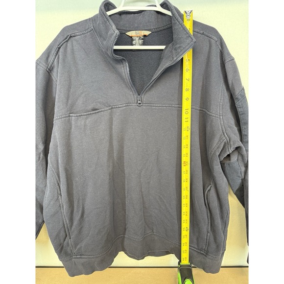 5.11 Tactical Men's Navy 1/4 Zip Job Shirt 2.0 Size XXL - Picture 6 of 7